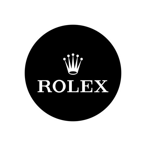 rolex logo white image|Rolex logo without name.